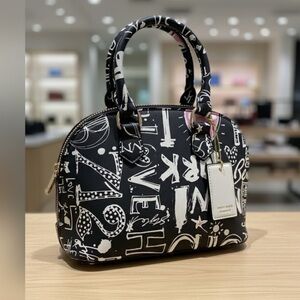 On the Wall New York Graffiti Crossbody Mini NWT Satchel Bag